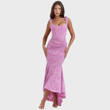 Beatričė | Drapuota korsetinė suknelė