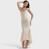 Eduarda - Romantiškos Silueto Suknelė