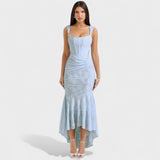 Eduarda - Romantiškos Silueto Suknelė