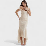 Eduarda - Romantiškos Silueto Suknelė