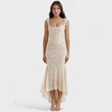 Eduarda - Romantiškos Silueto Suknelė