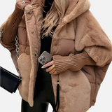 Ava - Stilingas Pūkinis Švarkas