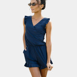 Maudymosi kostiumėlis su Volanais ir Krūtinės Parama