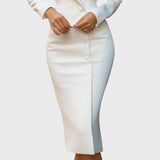 Adelė | Elegantiška midi suknelė švarko stiliaus