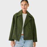 Goda | Trumpa dvieilė stilinga striukė